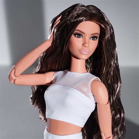 brunette barbie doll|original barbie brunette.